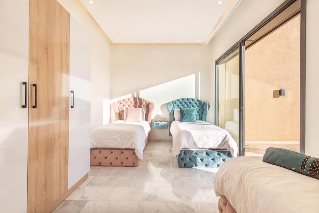 Villa Hawai, Ss Vis A Vis Avec Espace De Sport , Piscine Chauffee 마라케시 외부 사진